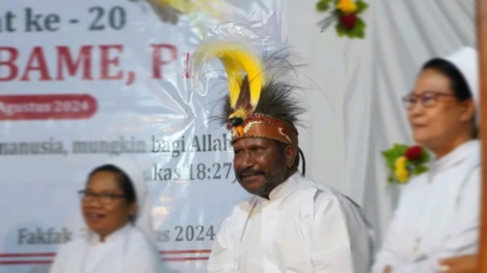 HUT ke-132 Misi Katolik di Tanah Papua, Vikjen Keuskupan Manokwari–Sorong Ajak Umat Jaga Keamanan dan Persaudaraan