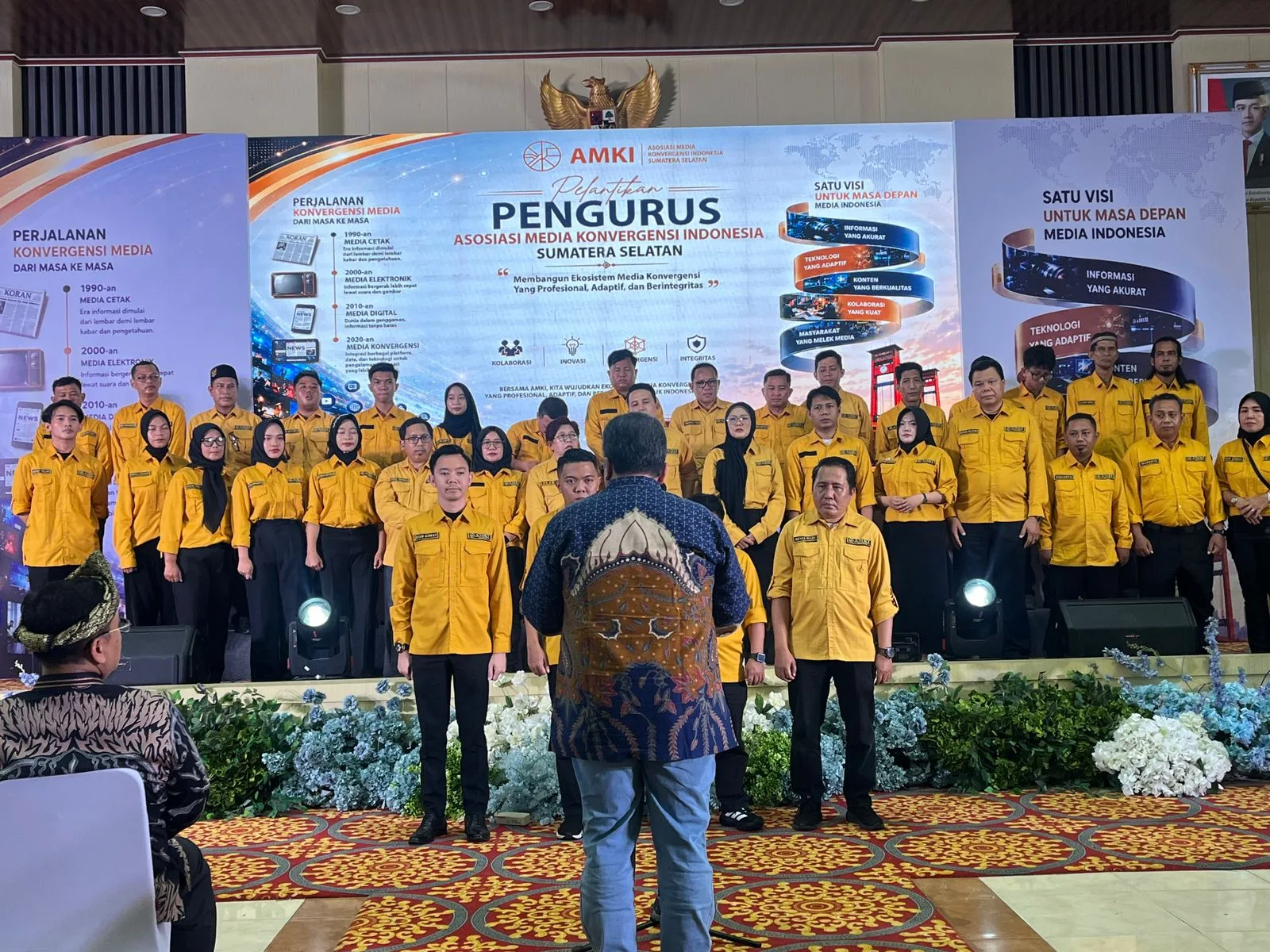 DPD AMKI Sumsel Dilantik, Siapkan Inovasi Hadapi Tantangan Industri Media Modern