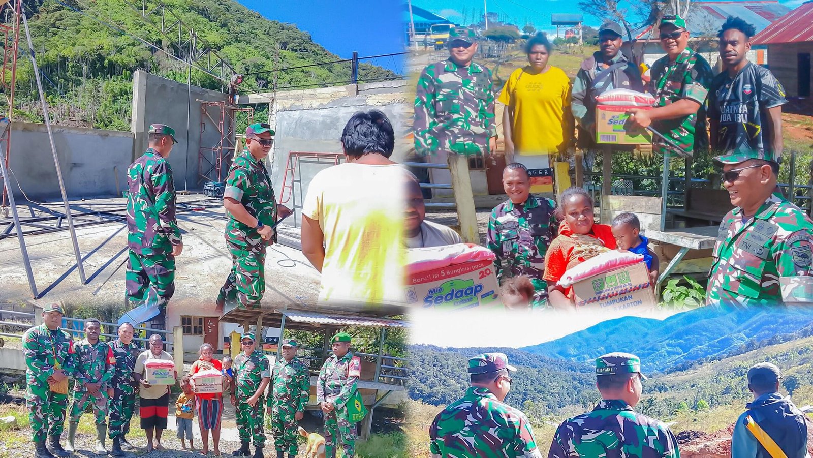 Kunjungi Pegaf, Danrem 182/JO Pastikan Pembangunan Koperasi Merah Putih Berjalan Lancar