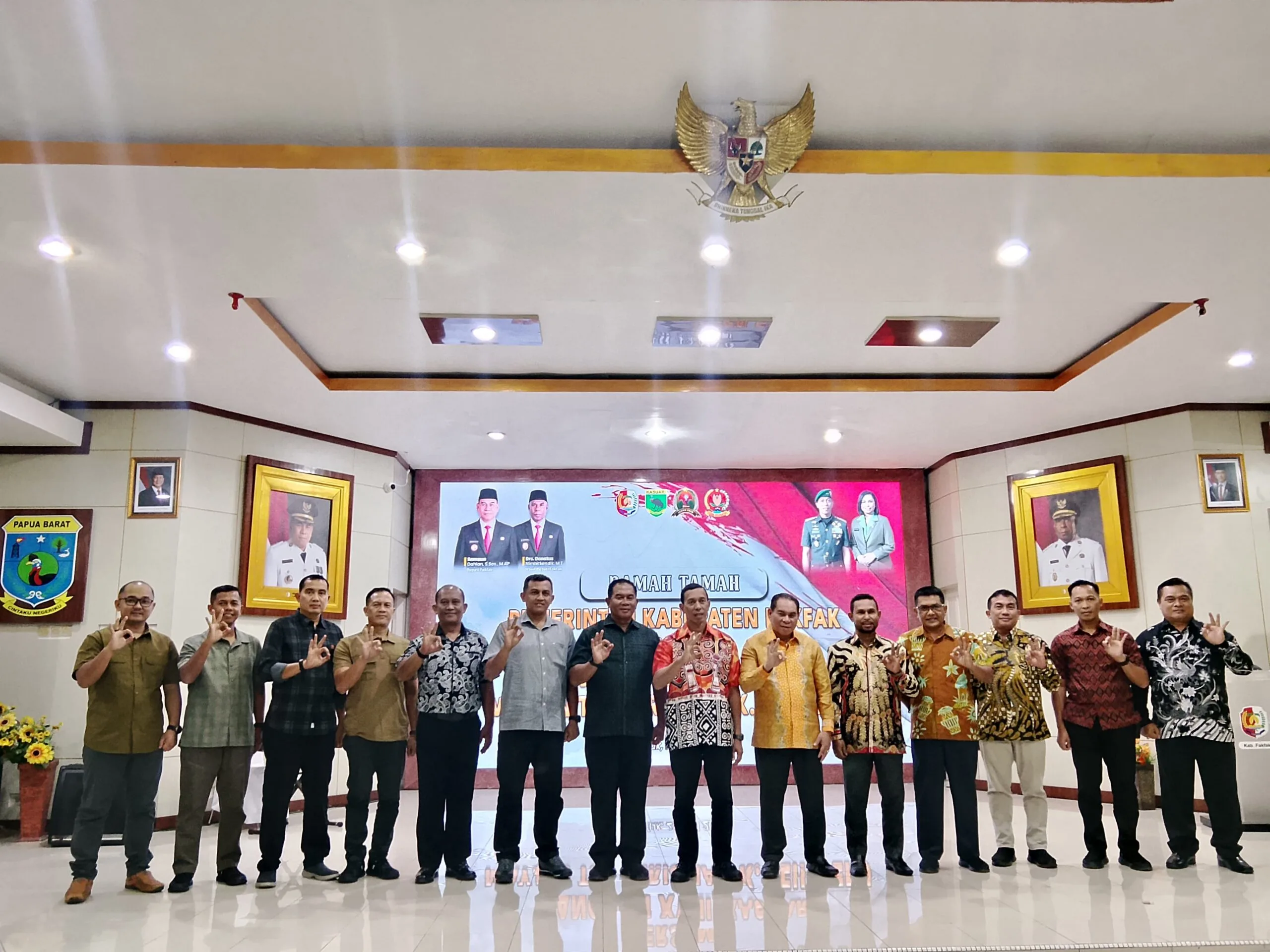 Kunjungi Fakfak, Dandim Wahlin Rahman Sebut Kehadiran Pangdam Kasuari Perkuat Hubungan Teritorial