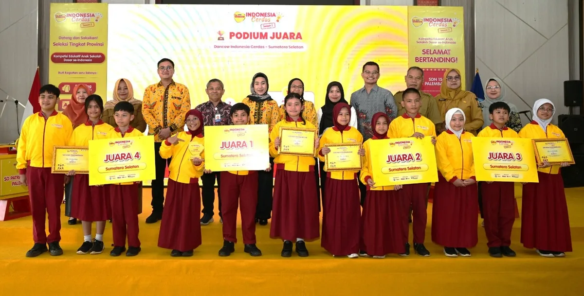 DANCOW Indonesia Cerdas Season 2 Perdana Digelar di Palembang, SD Patra Mandiri 2 Wakili Sumsel ke Final Nasional