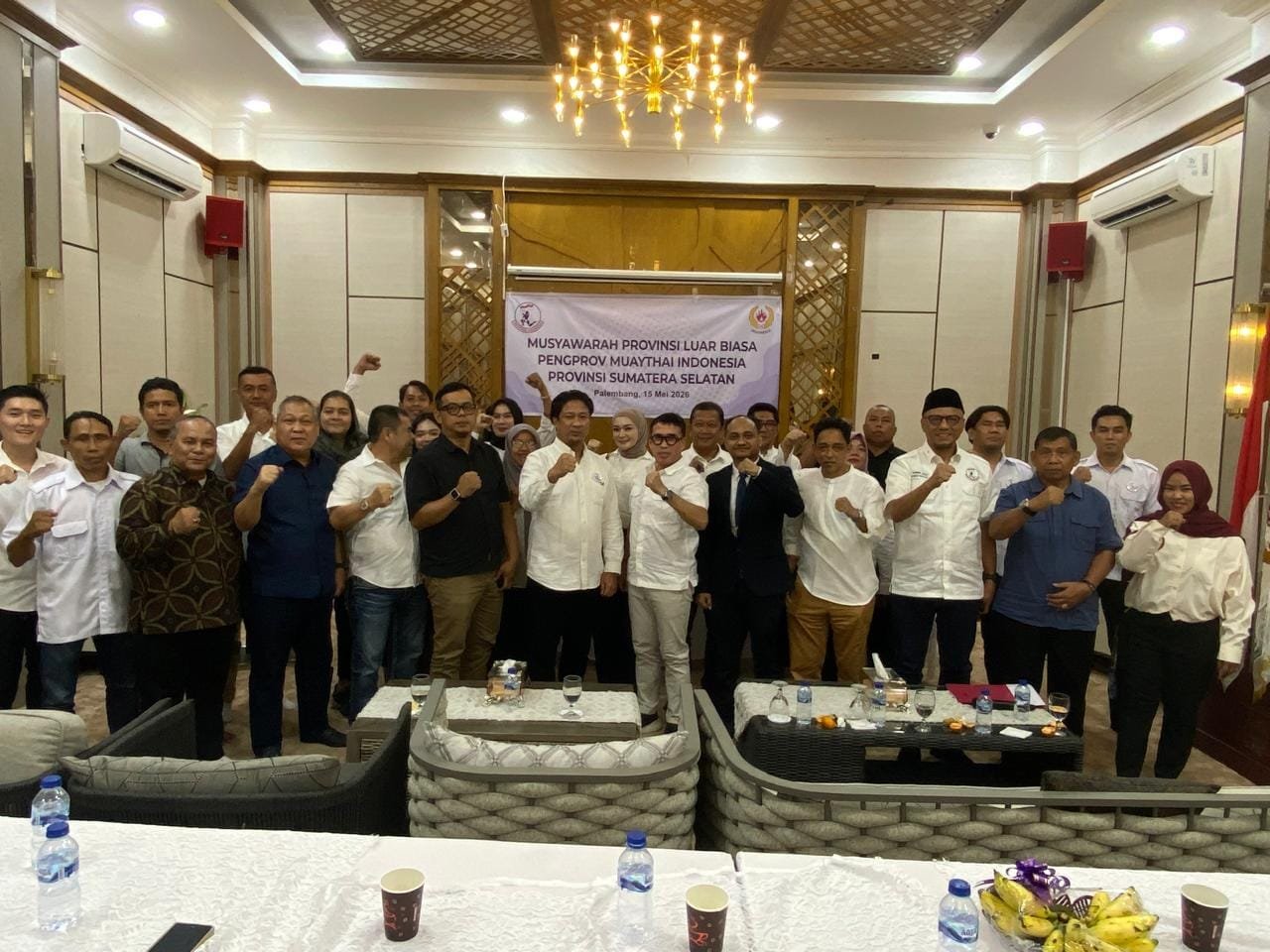 Ryonaldo Juliantino Nahkodai Muaythai Sumsel Periode 2026-2030