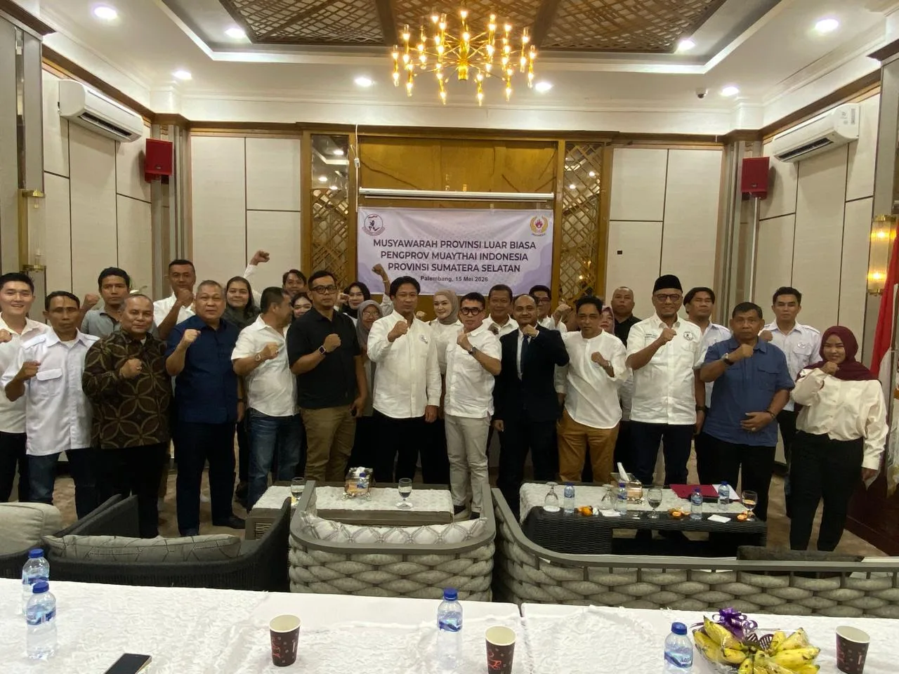 Ryonaldo Juliantino Nahkodai Muaythai Sumsel Periode 2026-2030