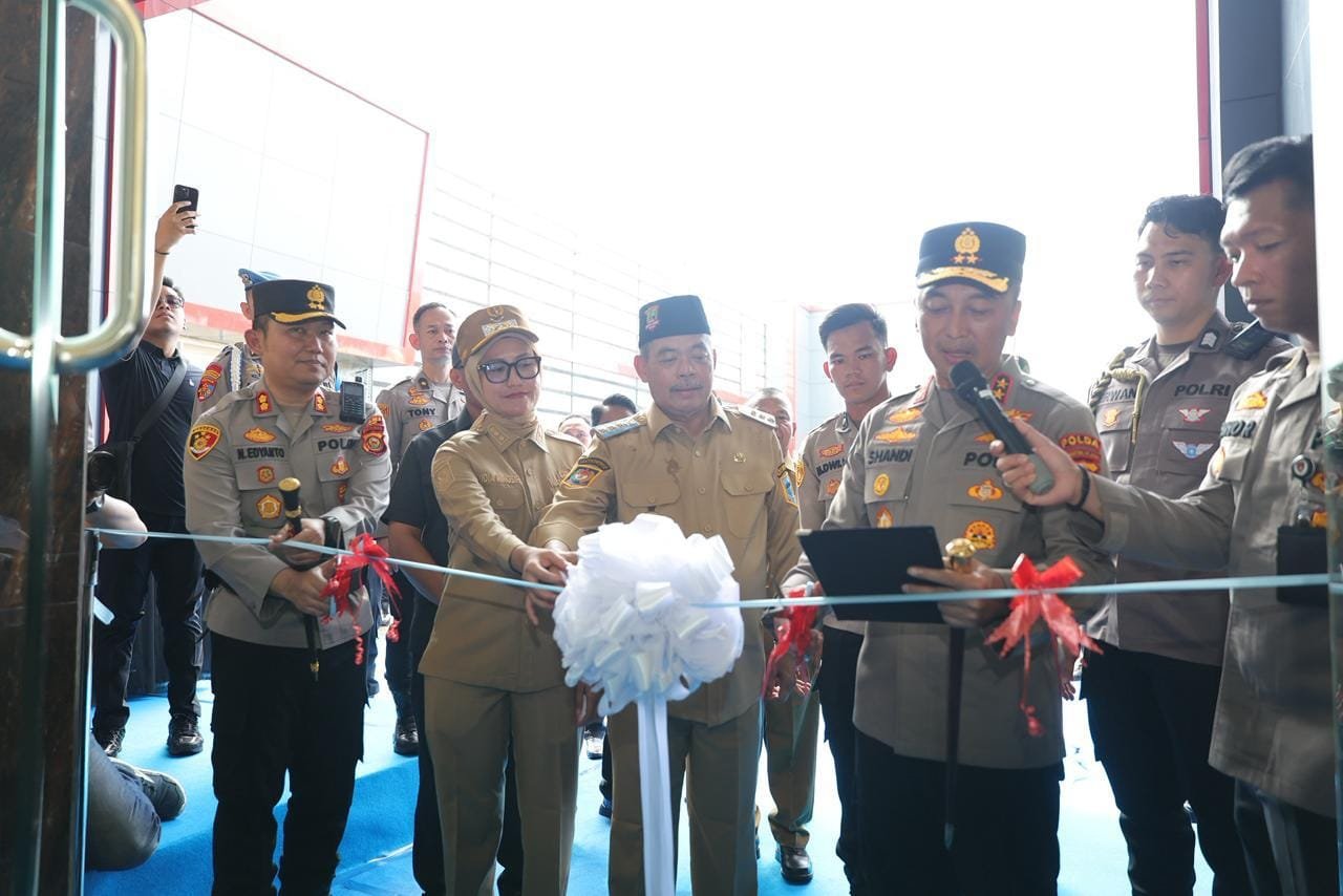 Kapolda Sumsel Resmikan Gedung Sat Intelkam Polres Lahat