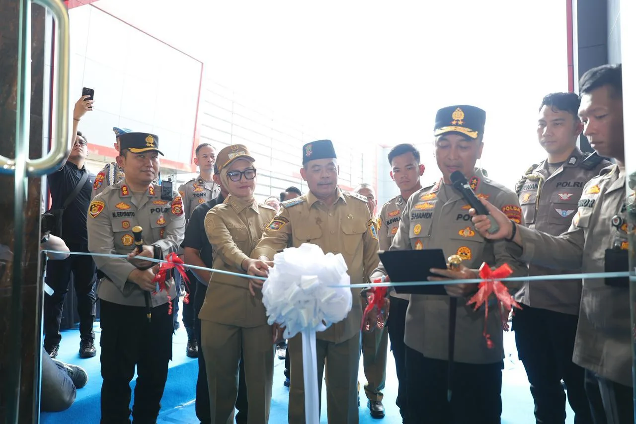 Kapolda Sumsel Resmikan Gedung Sat Intelkam Polres Lahat