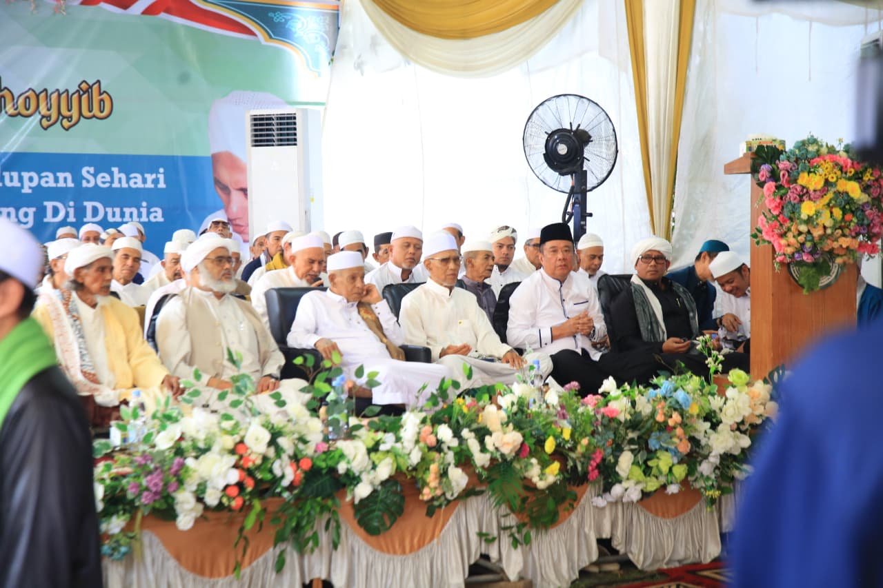 Hadiri Haul KH Ali Umar Thoyib, Cik Ujang Tekankan Pentingnya Peran Ulama