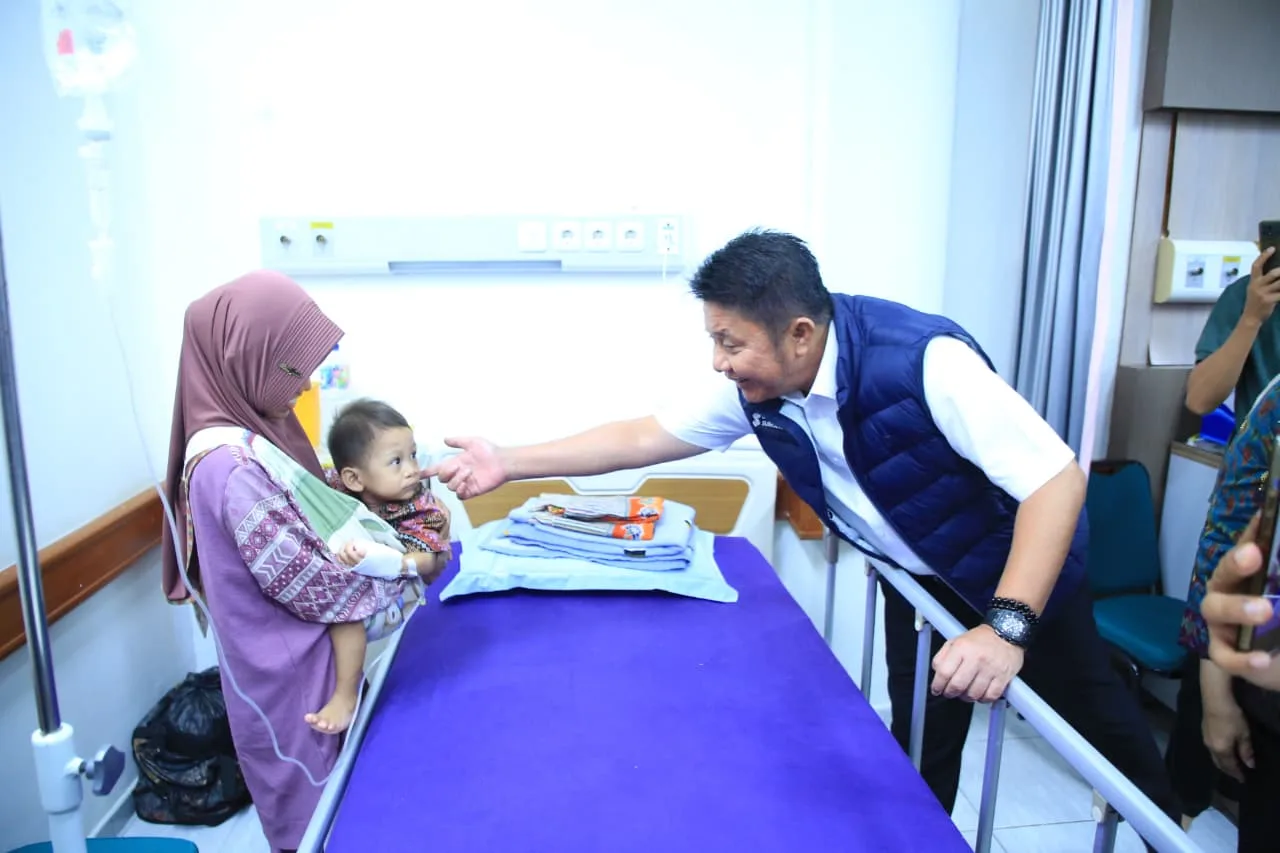 Bakti Sosial HUT Sumsel, Herman Deru Soroti Penanganan Celah Bibir