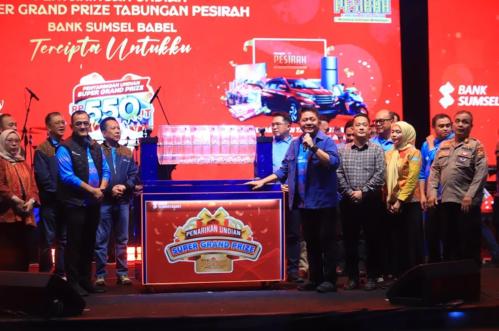 Super Grand Prize Rp550 Juta Diundi, Herman Deru Puji Loyalitas Nasabah