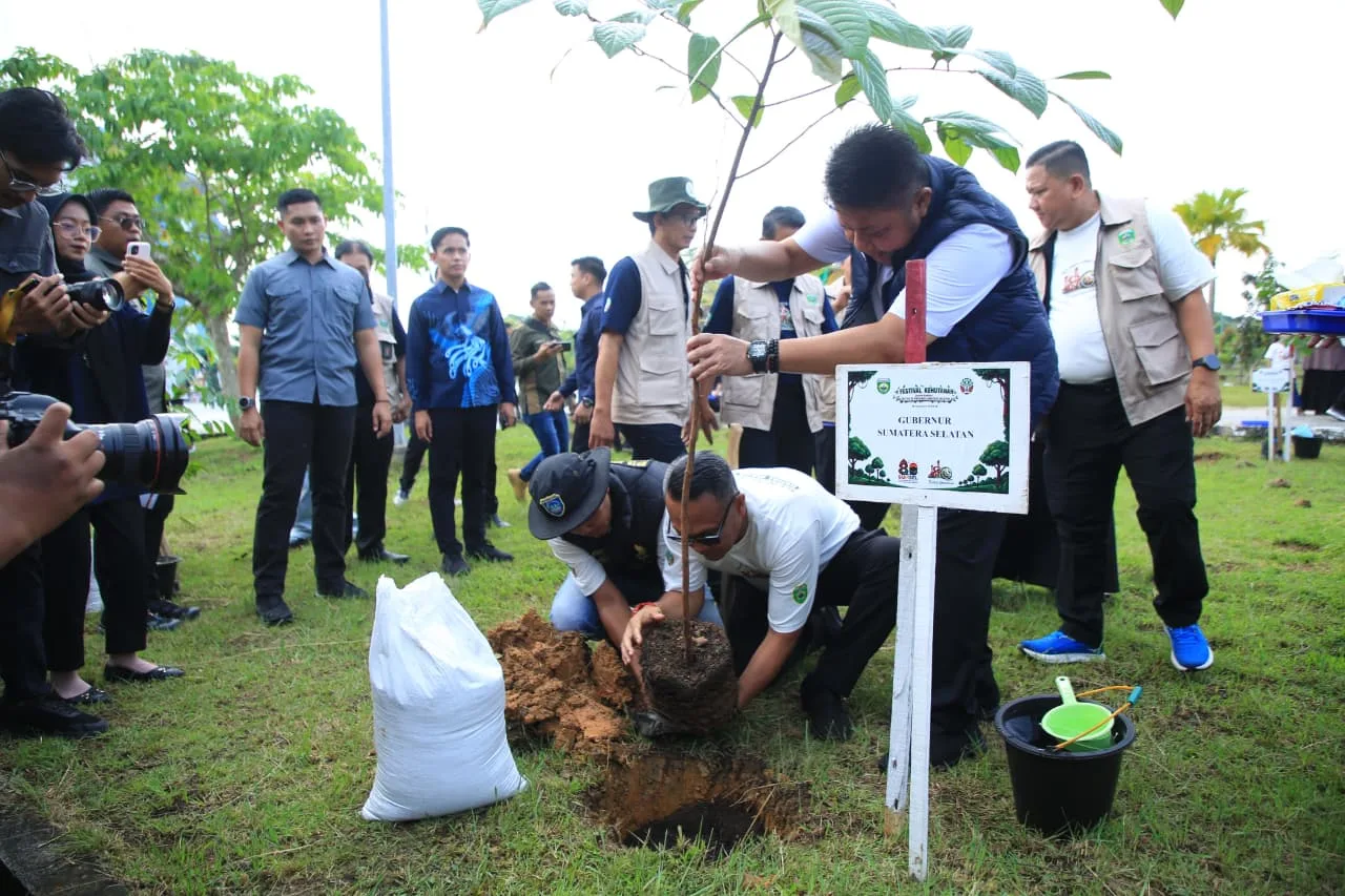 Gubernur Sumsel Ajak Generasi Muda Peduli Lingkungan dan Hutan