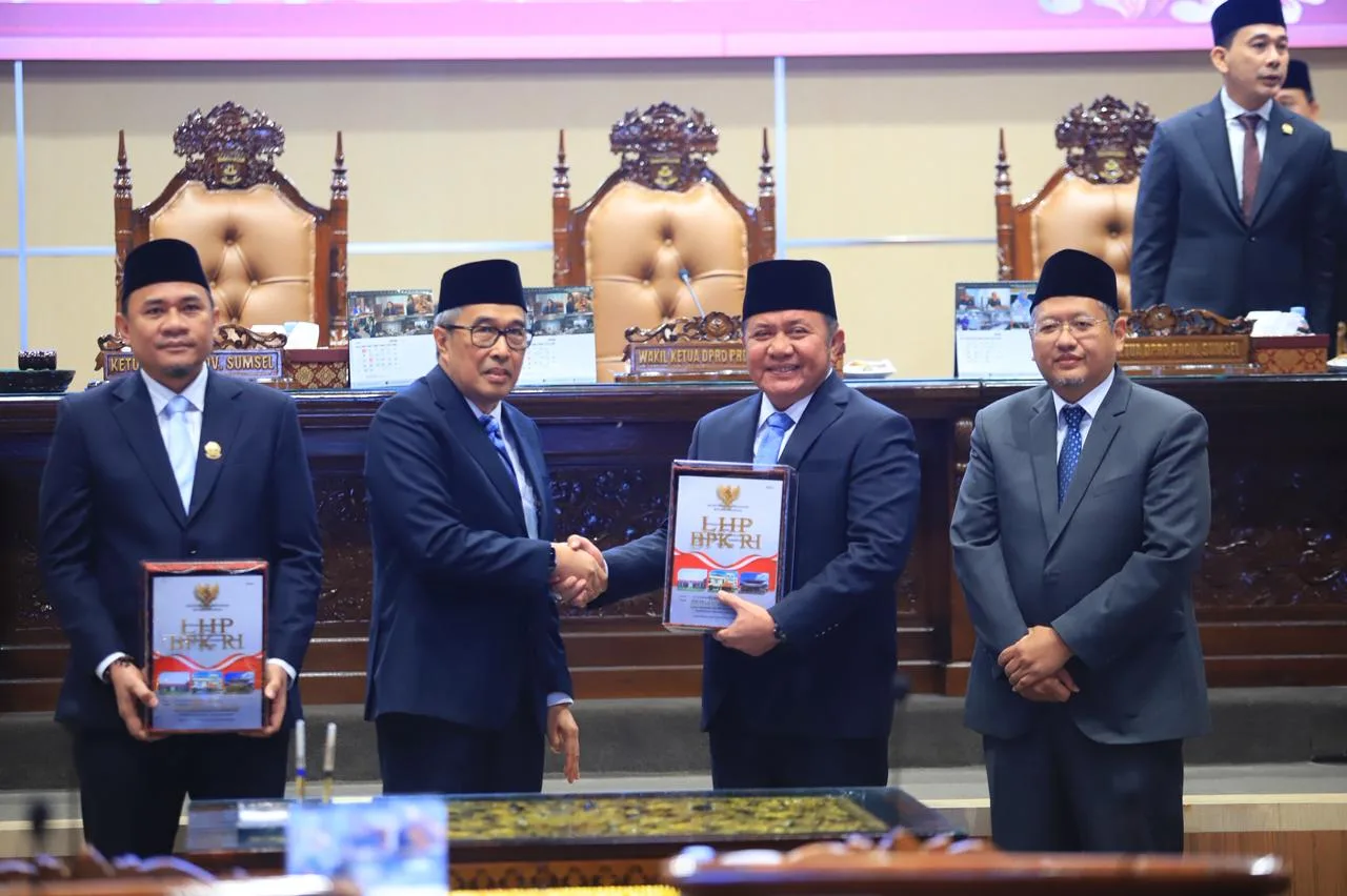 Pemprov Sumsel Kembali Sabet Opini WTP dari BPK RI untuk Tahun Anggaran 2025