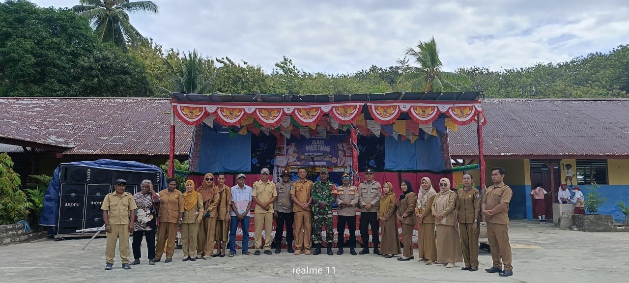 ​Babinsa Koramil Karas Bakar Semangat Siswa SD Negeri Karas Melalui Ajang Class Meeting