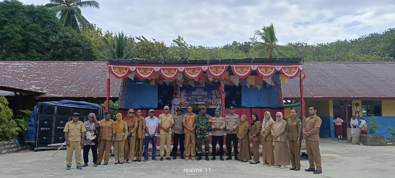 ​Babinsa Koramil Karas Bakar Semangat Siswa SD Negeri Karas Melalui Ajang Class Meeting