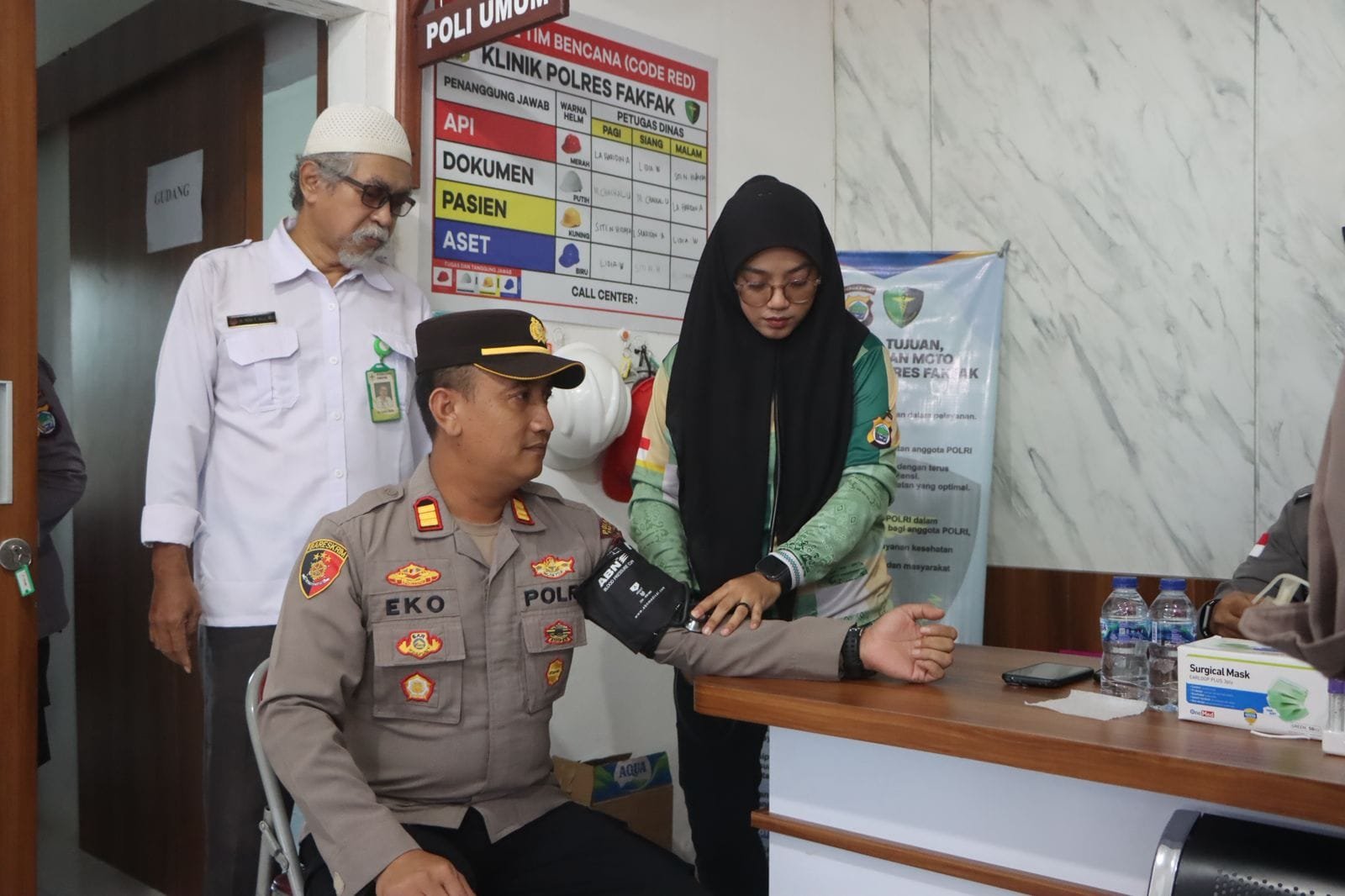 Semarak HUT Bhayangkara ke-80: Polres Fakfak Gelar Aksi Kemanusiaan Donor Darah