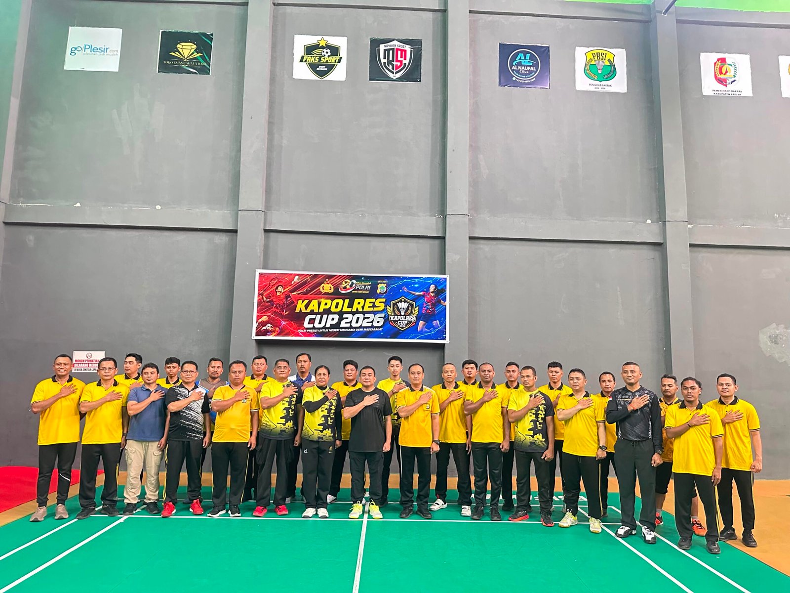 Kapolres Fakfak Cup 2026 Bangun Kekompakan Personel Sambut Hari Bhayangkara ke 80