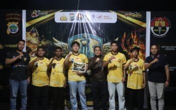 Sengit hingga Larut Malam, Tim Pioneer Rebut Gelar Juara Kapolres Fakfak E-Sport Competition 2026