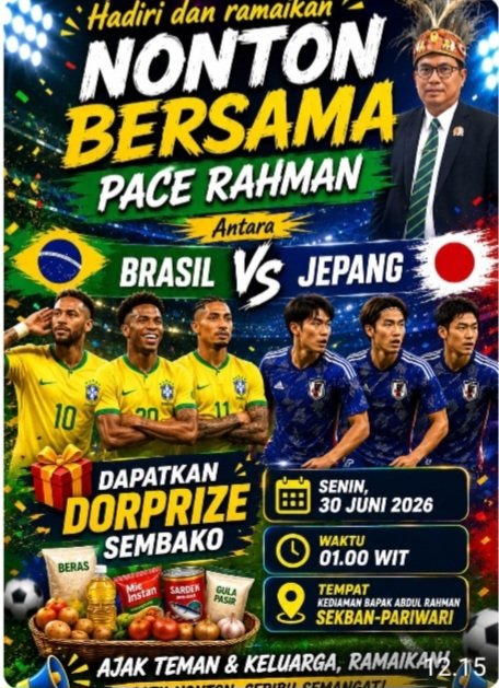 Beri Hiburan dan Sembako Gratis, Nobar “Pace Rahman” Bakal Ramaikan Kawasan Sekban-Pariwari Nanti Malam