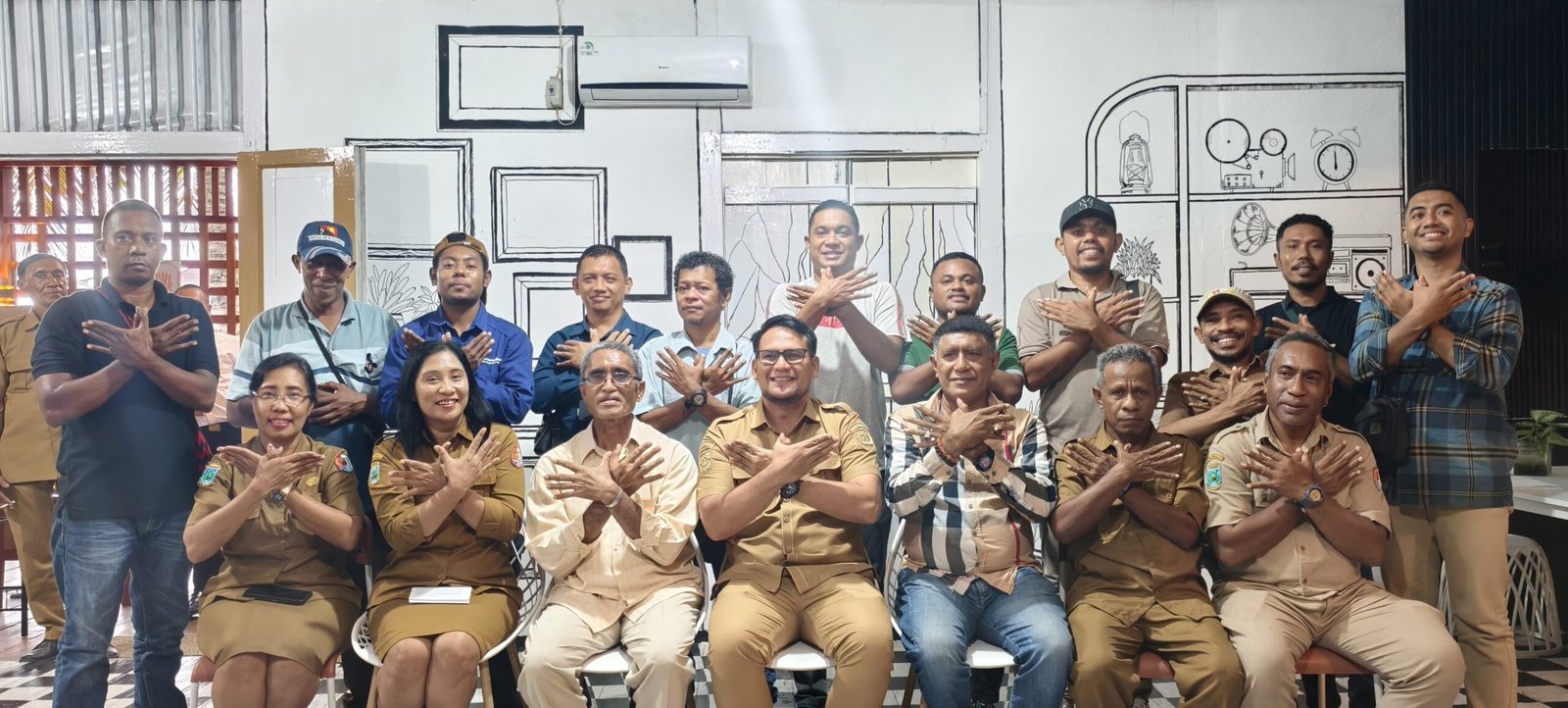 Perdana! Diskominfostaper Fakfak Gandeng Insan Pers Perkuat Kemitraan demi Keterbukaan Informasi