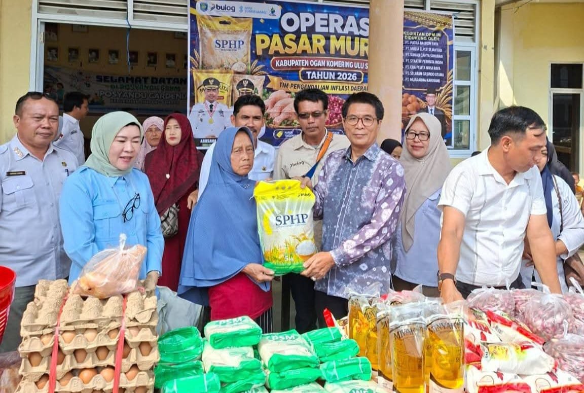 Pasar Murah TPID OKU Selatan Diserbu Warga, Seluruh Stok Komoditas Habis Terjual