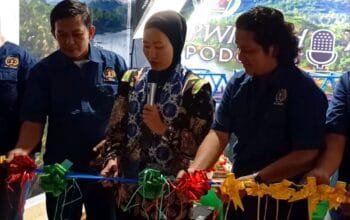 Wabup Lahat Resmikan PWI Lahat Podcast, Perkuat Sinergi Media dan Pemda
