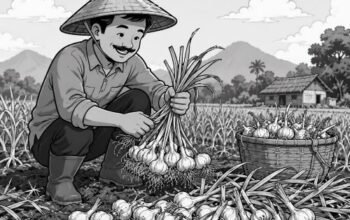 Keran Impor Ditekan, Bawang Putih Lokal Jadi Tuan Rumah