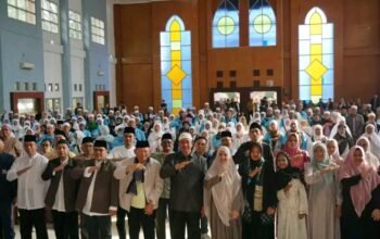 Bertha Sambut Kepulangan Jamaah Haji Pagar Alam