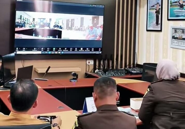 Kajari Pagar Alam Vidcon dengan Jamaah Haji, Wali Kota Ludi Oliansyah Apresiasi Pendampingan Kejari