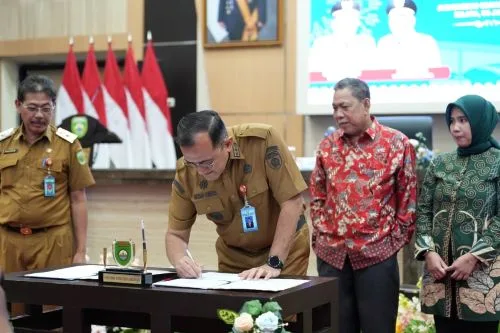 21 Peserta Sepakati Harga Pengadaan HVS Sumsel