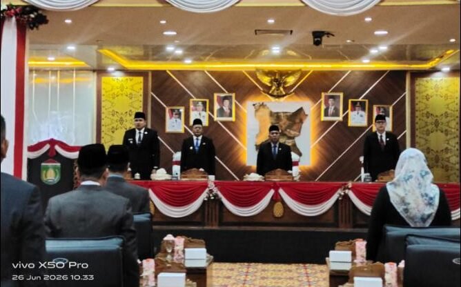 Rapat Paripurna DPRD Prabumulih Bahas Raperda Pertanggungjawaban APBD 2025
