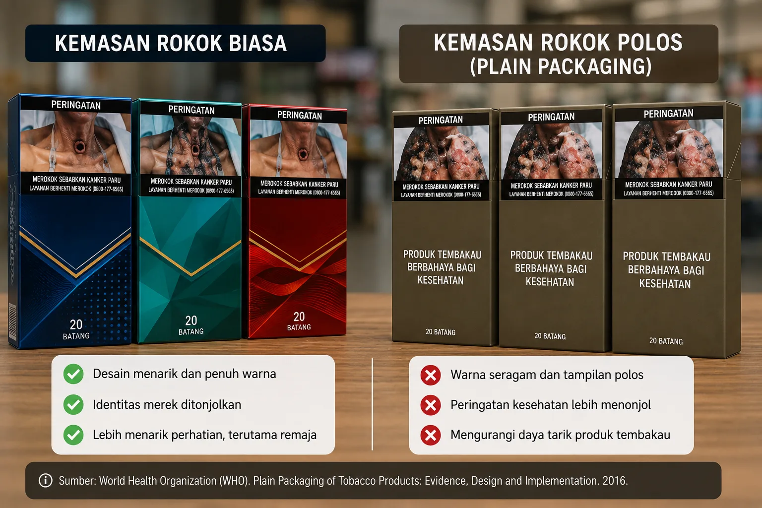 Kemasan Rokok Polos, Benarkah Bisa Cegah Anak Merokok?