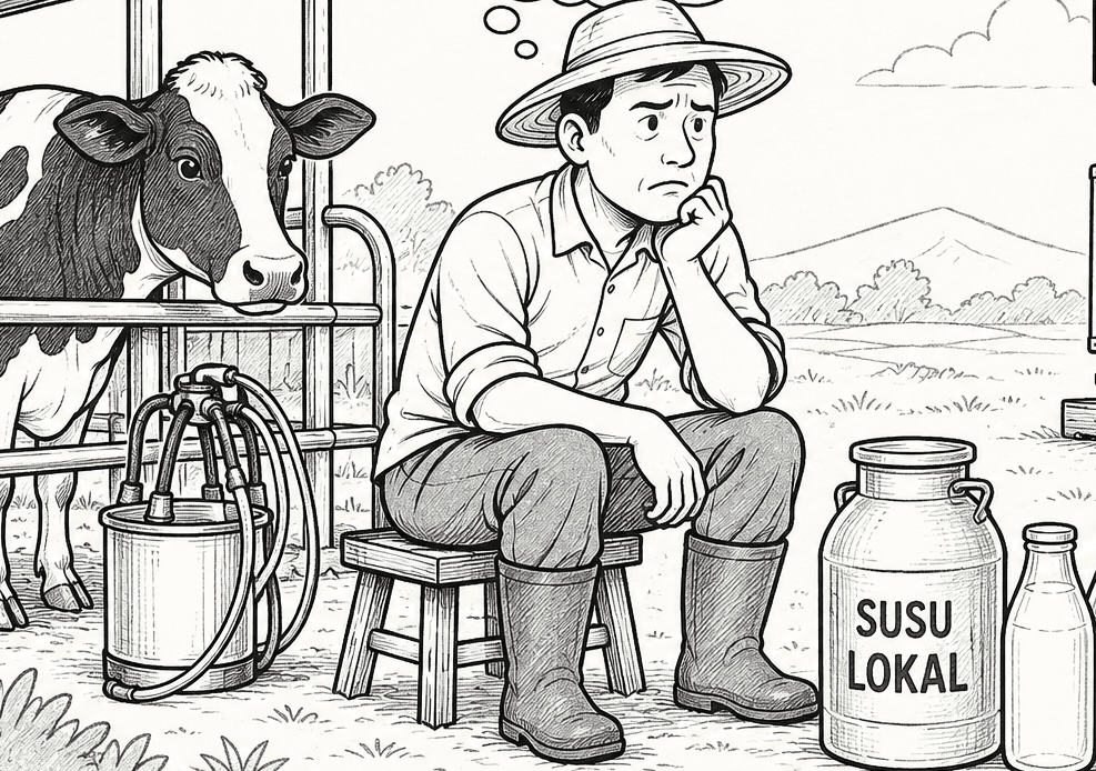 Impor Susu Indonesia dan Nasib Peternak Lokal