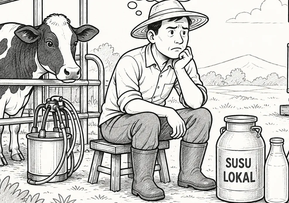 Impor Susu Indonesia dan Nasib Peternak Lokal