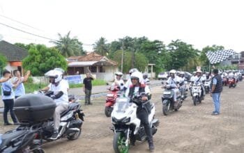 Feders Gathering 2026 Sambangi Palembang, Federal Oil Ajak Komunitas Motor Matic Touring dan Ganti Oli