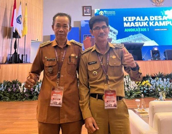 Asmedi dan Sahril Wakili Prabumulih pada Program Kepala Desa Masuk Kampus Angkatan I
