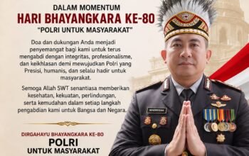 Pesan Hendriyana di Momen HUT Bhayangkara ke-80: Apresiasi Dukungan Warga dan Komitmen Pelayanan Humanis