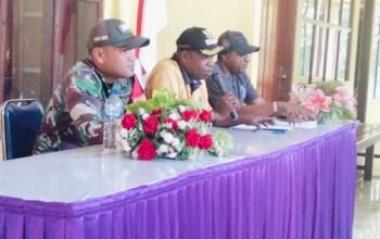 Kadistrik Stepanus Wagab Pimpin Rapat Panitia HUT RI ke-81, Distrik Kayauni Matangkan Persiapan