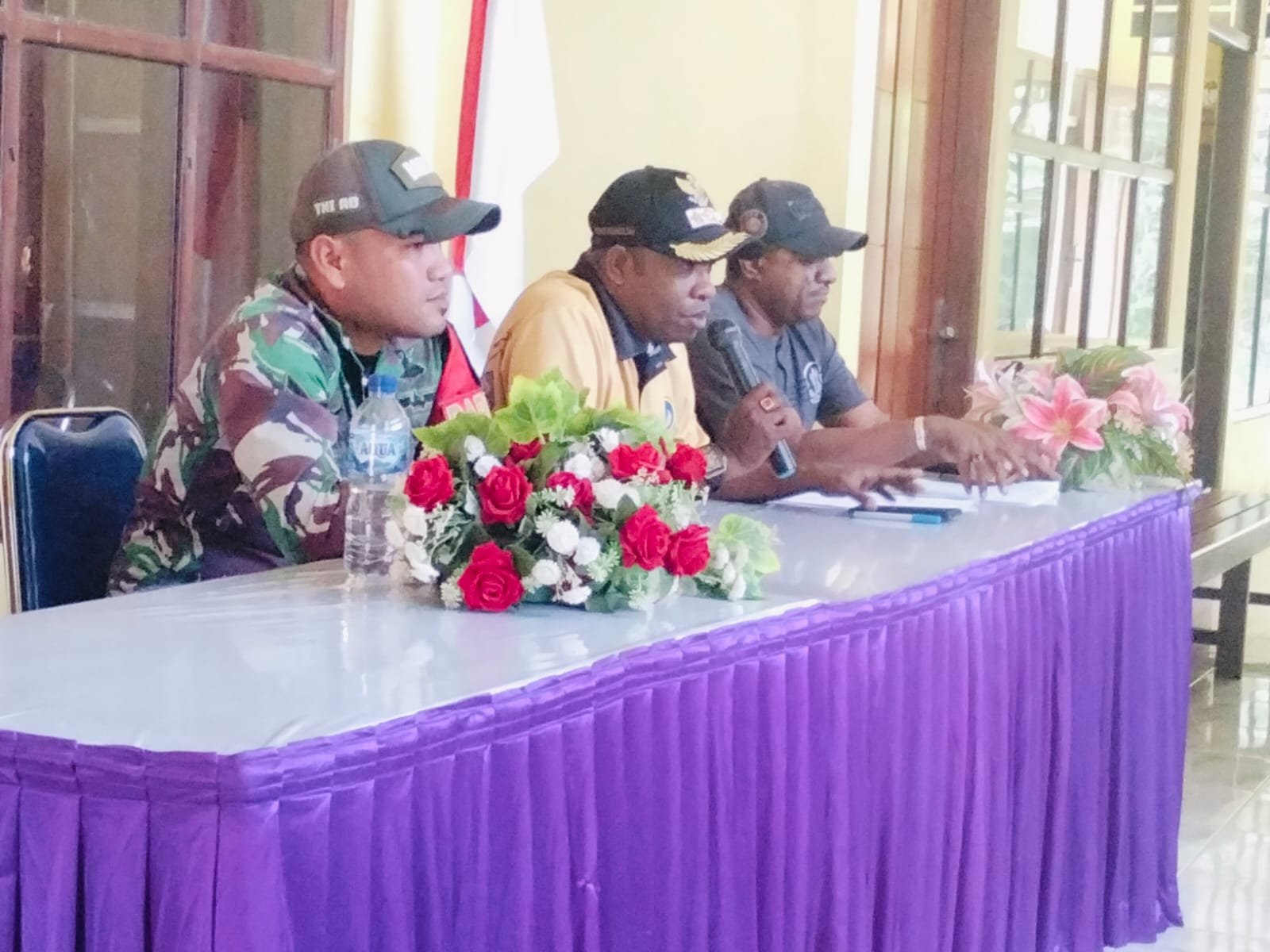 Kadistrik Stepanus Wagab Pimpin Rapat Panitia HUT RI ke-81, Distrik Kayauni Matangkan Persiapan