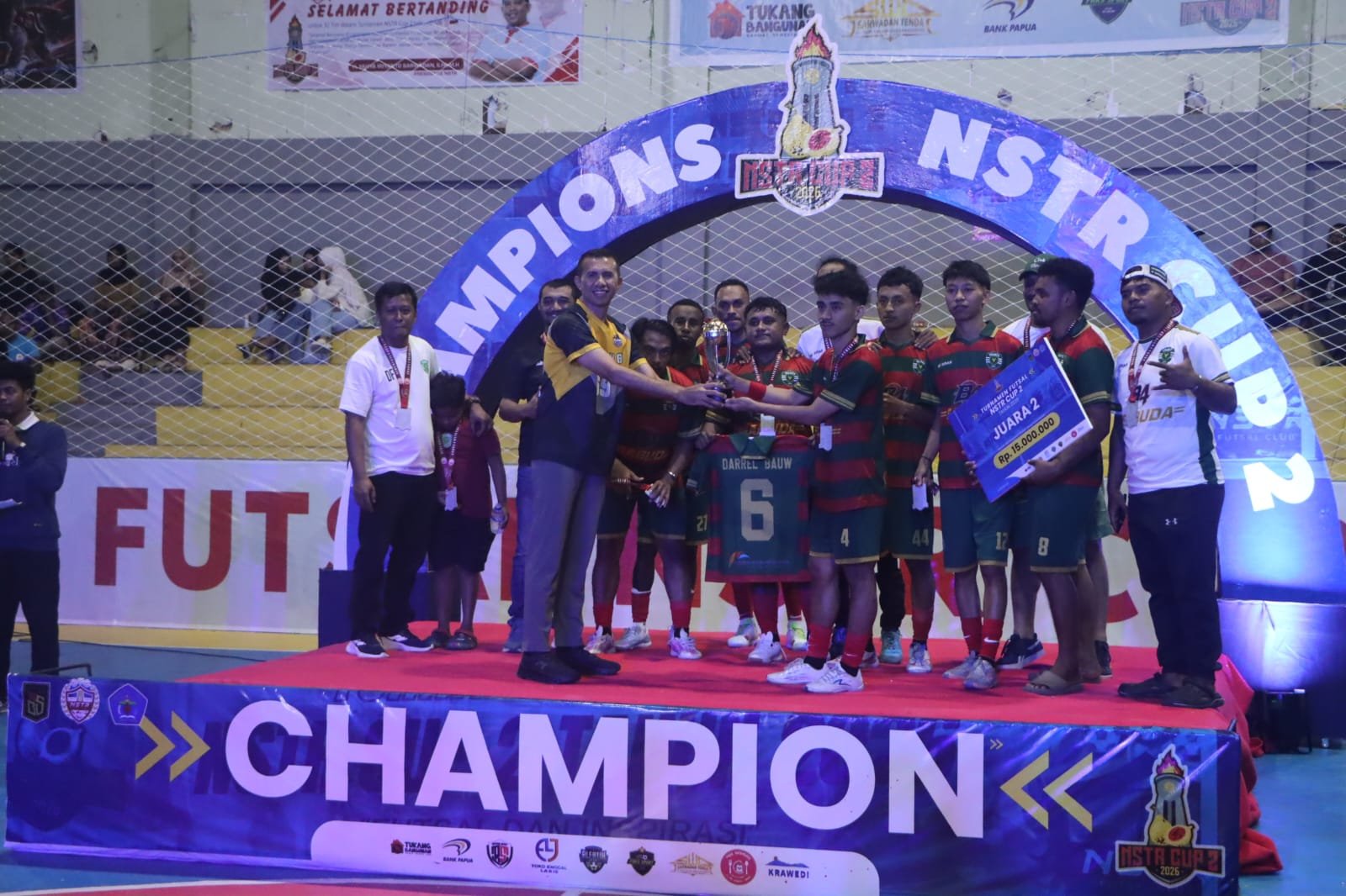 Kapolres Naim Ishak Siap Gelar Kapolres Cup Usai Suksesnya NSTR Futsal Cup II di Fakfak