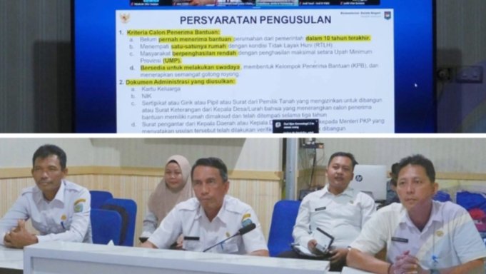 Pemkab OKU Selatan Perkuat Komitmen Percepatan Program BSPS, Kadis Perkimtan Ikuti Rakor Nasional