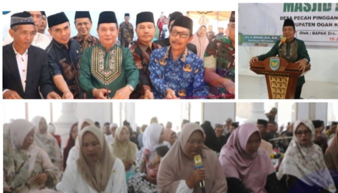 Resmikan Masjid At-Taqwa di Sungai Are, Wakil Bupati Dorong Masjid Jadi Pusat Peradaban dan Pemberdayaan Umat