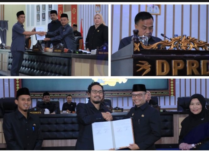 DPRD OKU Selatan Setujui Raperda Pertanggungjawaban APBD 2025, Pemkab Siap Lanjut ke Tahap Evaluasi