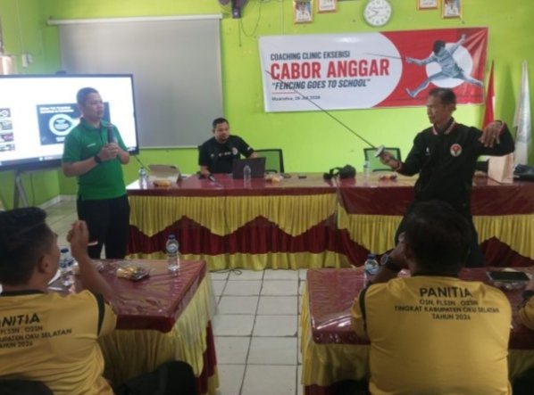 Bangun Pondasi Anggar dari Sekolah, Jos Akherman Siapkan Regenerasi Atlet OKU Selatan Menuju Porprov 2027