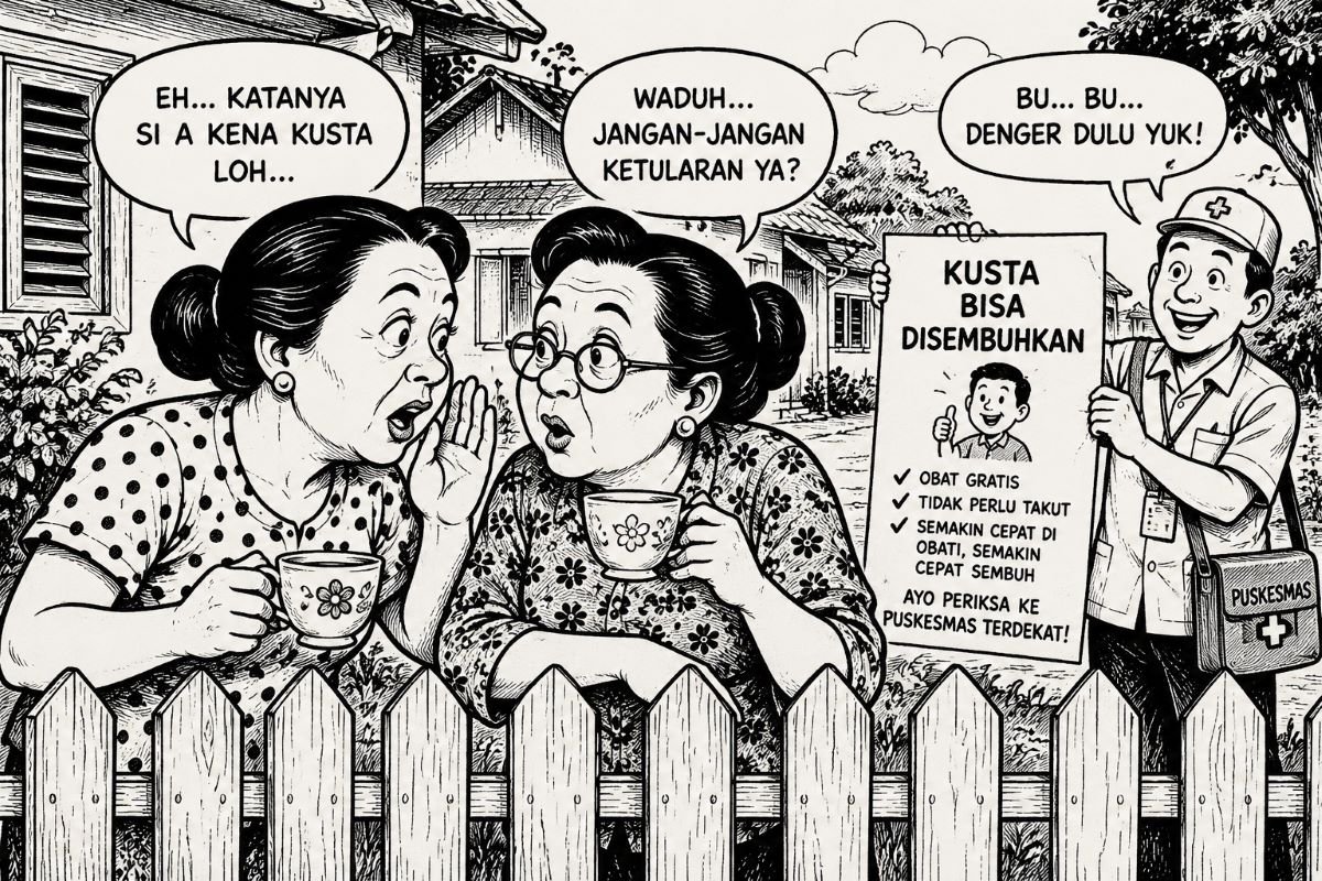 Kusta Itu Sudah Bisa Disembuhkan, Tapi Gosip Tetangga Masih Belum Ada Obatnya
