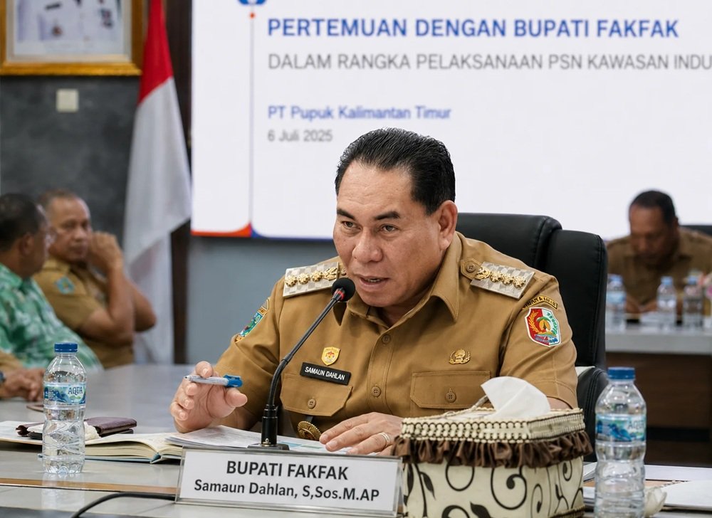 Bupati Fakfak Tegaskan Komitmen Percepat PSN Kawasan Industri Pupuk Bersama PT Pupuk Kaltim