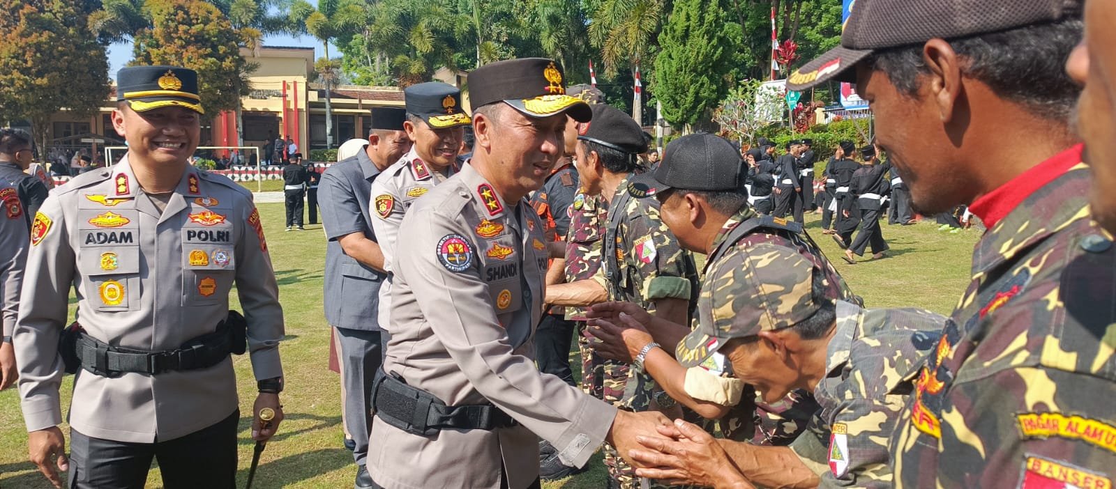 Apel Sabuk Kamtibmas, Banser PCNU Pagaralam Tegaskan Komitmen Jaga Keamanan