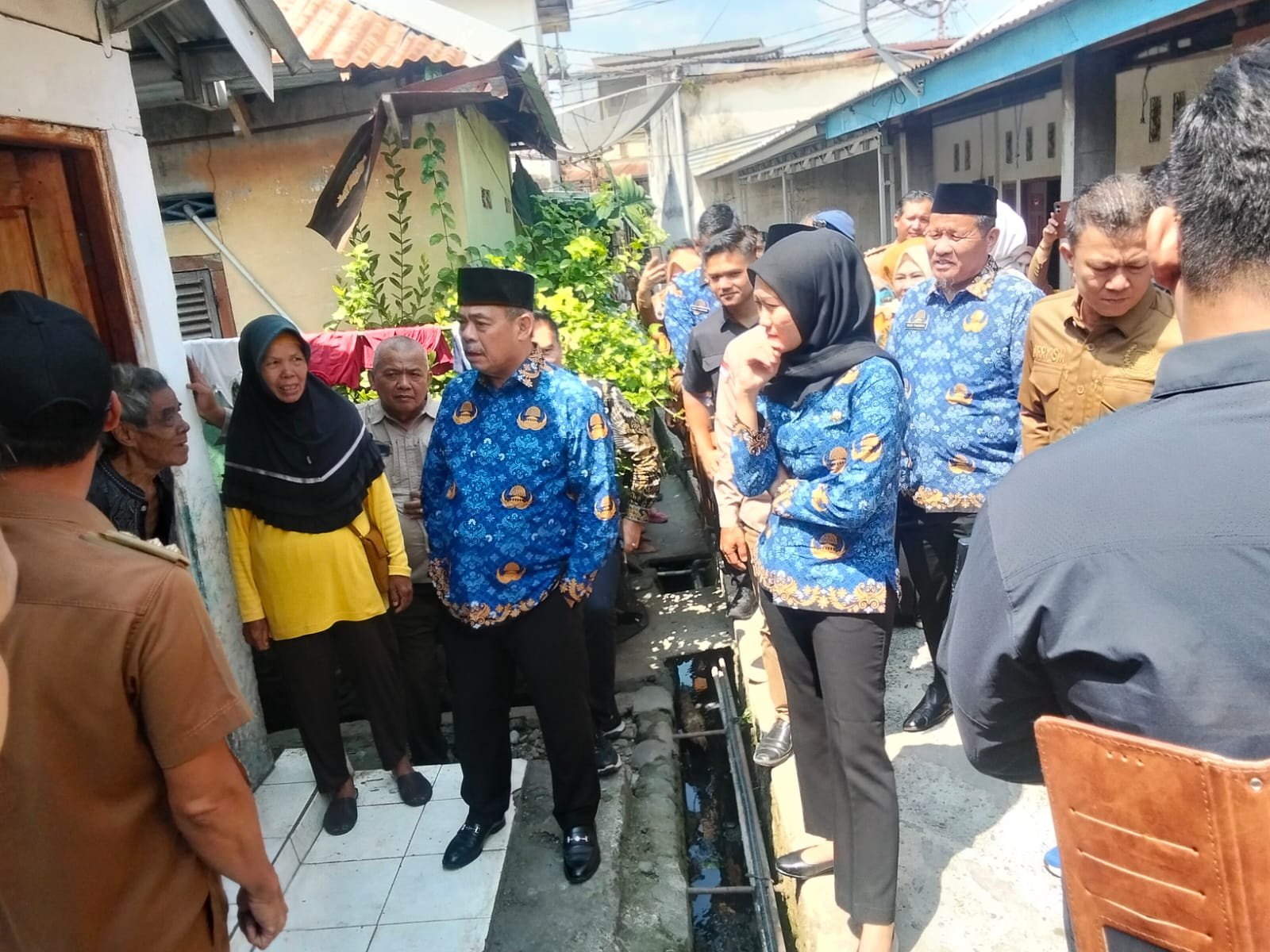 Bupati Lahat Letakkan Batu Pertama Program Bedah Rumah BAZNAS di Kota Baru