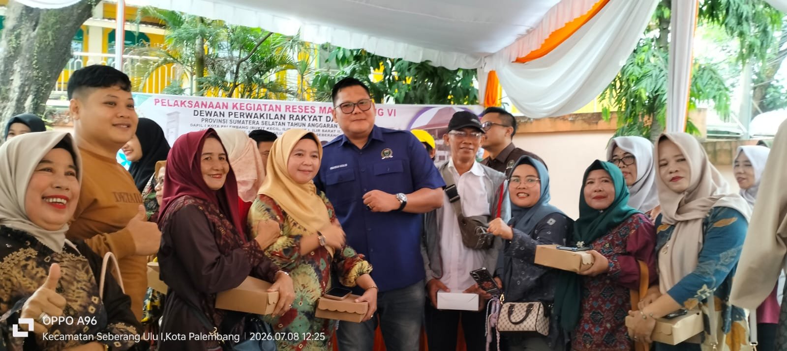 Reses DPRD Sumsel, Firmansyah Hakim Siap Kawal Usulan Infrastruktur dan Sekolah di Seberang Ulu I