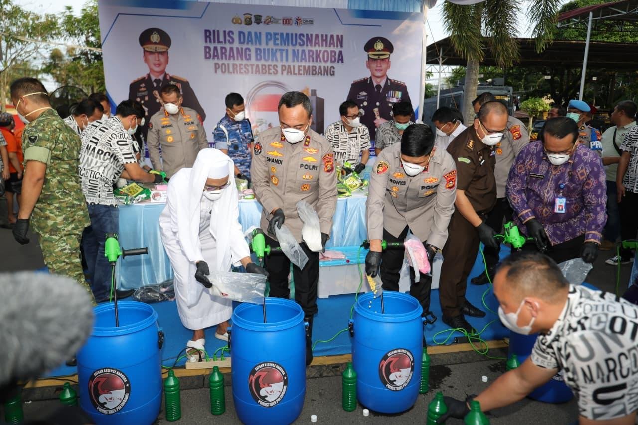 Kapolda Sumsel Angkat Suara soal Narkoba: “Tidak Ada Ruang bagi Pelaku”