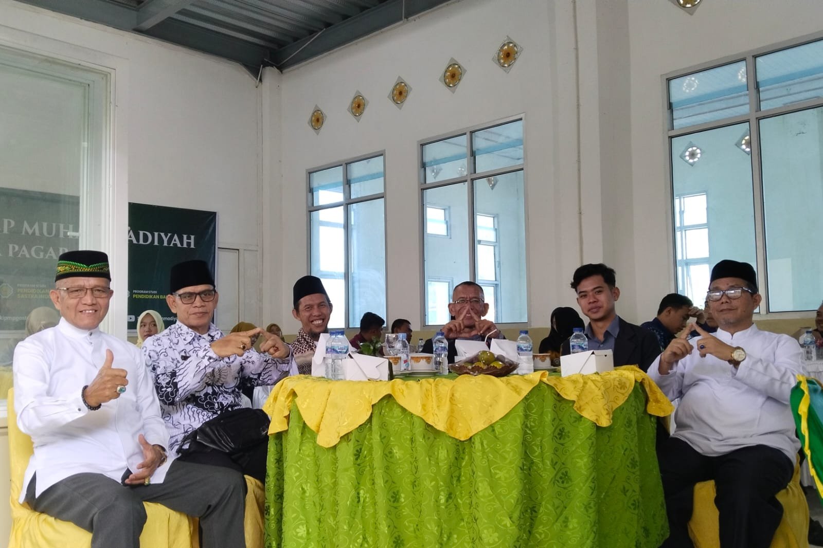 PCNU Pagaralam Perkuat Kolaborasi dengan Muhammadiyah Lewat Momentum Wisuda STKIP