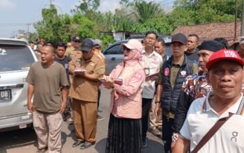 Pemkab Muara Enim Turunkan Tim Gabungan Tinjau Lokasi Rencana Pembangunan Flyover Ujan Mas Baru