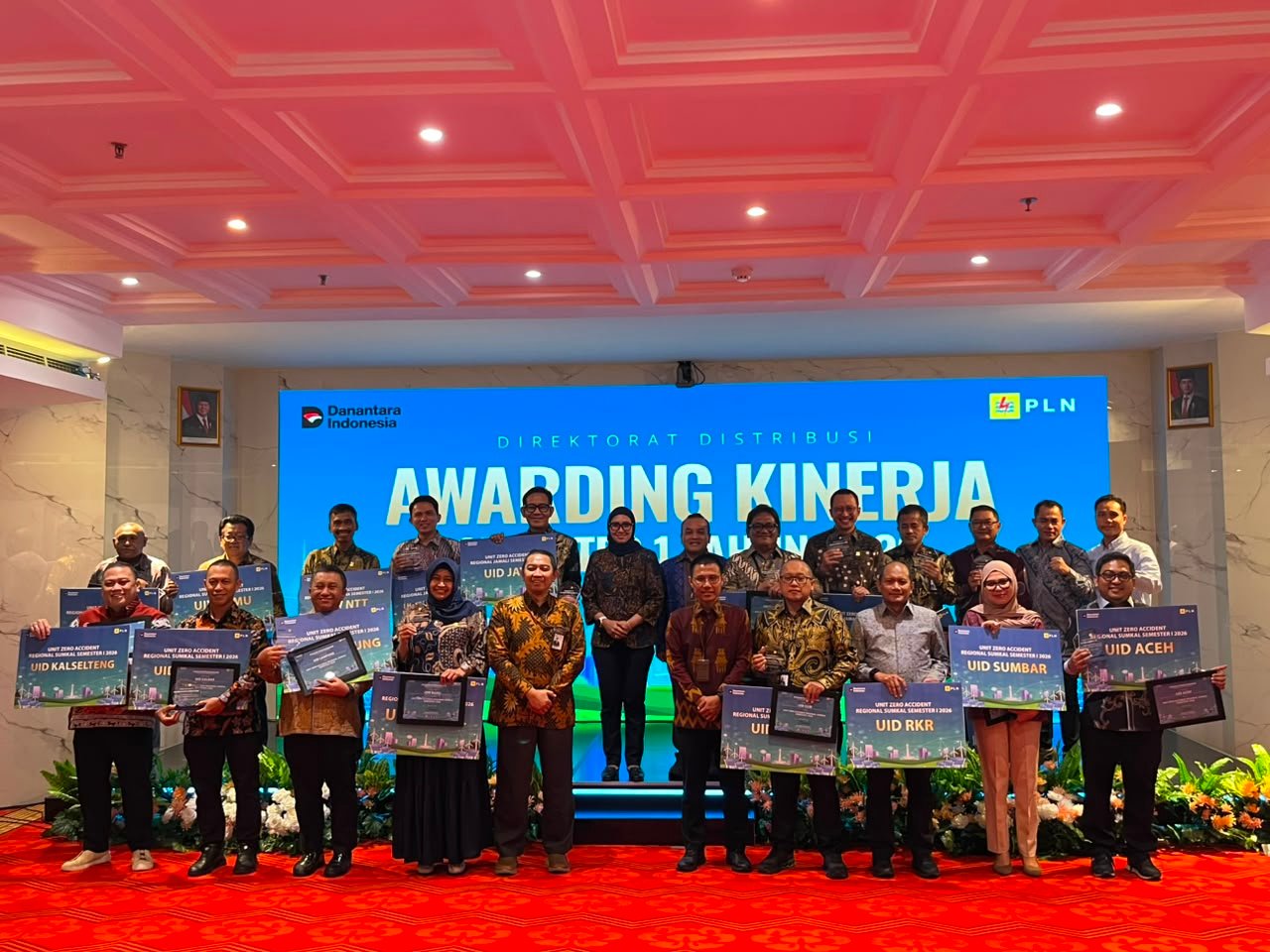 Konsisten Terapkan Budaya K3, PLN UID S2JB Sabet Zero Accident